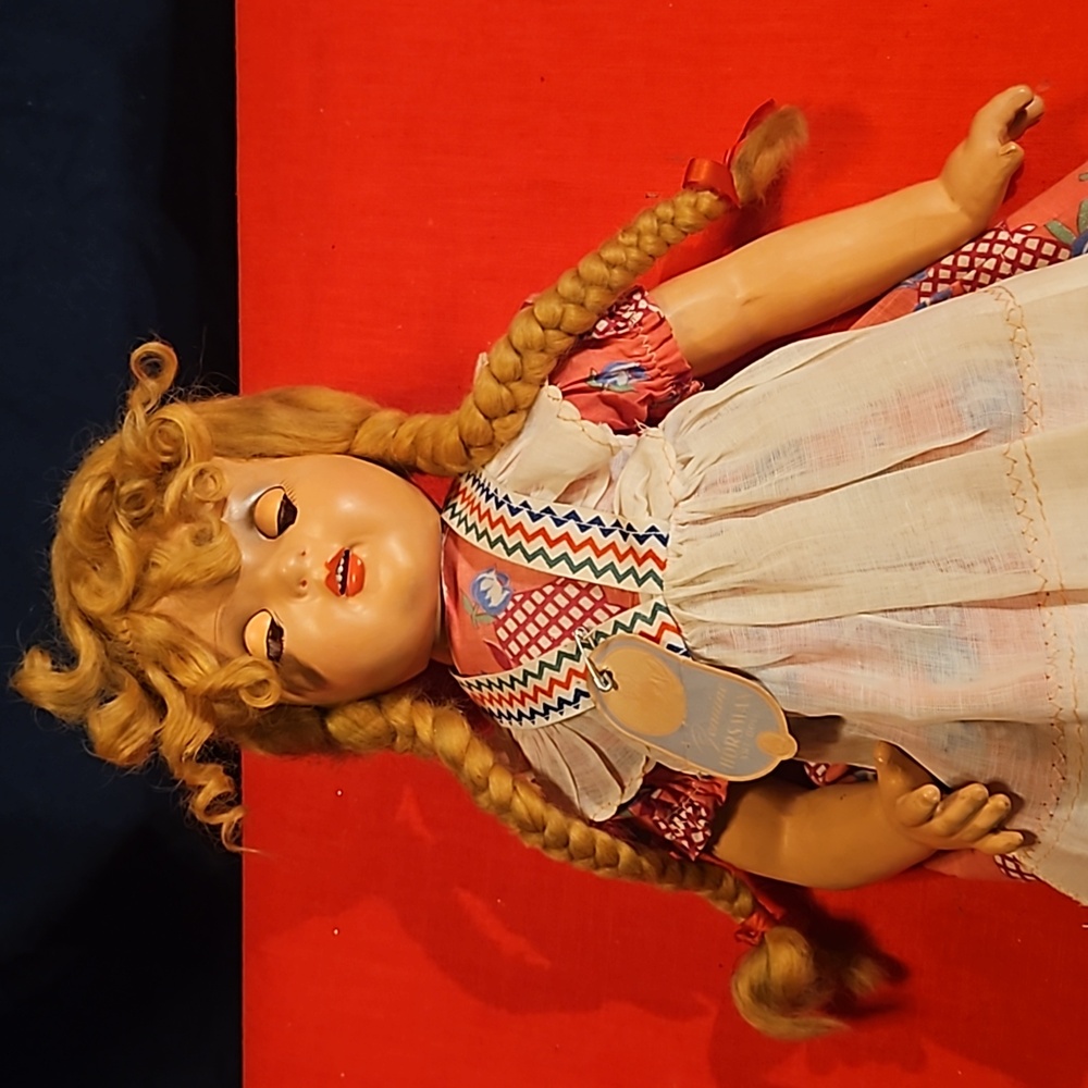 20" Antique Horsman Composition Art Doll - Picture 7 of 12
